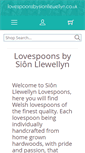 Mobile Screenshot of lovespoonsbysionllewellyn.co.uk